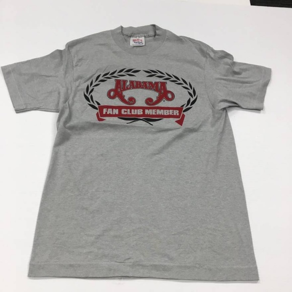 Alabama Fan Club T Shirt Graphic Tee Vintage S/M - Picture 2 of 8